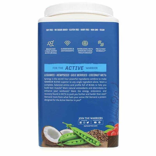 Warrior Blend Organic Protein, SUW